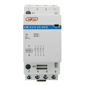 Модульный контактор КМ63/4P 25A 4НО